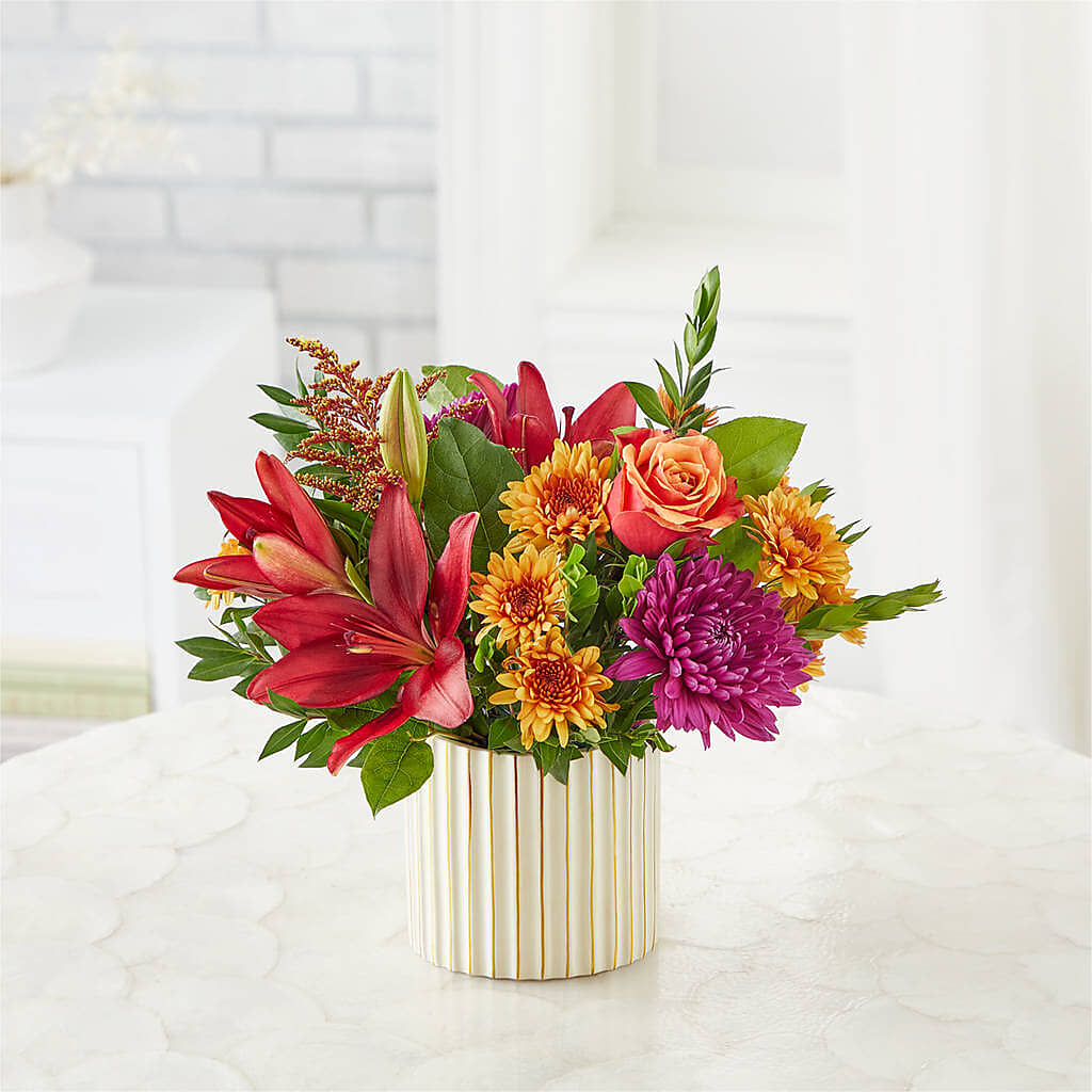 Burgundy Landscape Bouquet –  My Sisters Garden, Higginsville MO