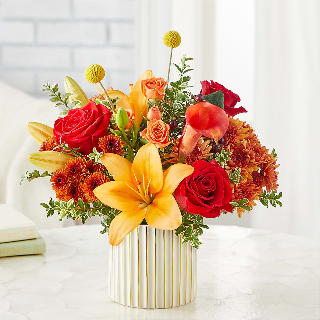 Scarlet Skies Bouquet –  My Sisters Garden, Higginsville MO