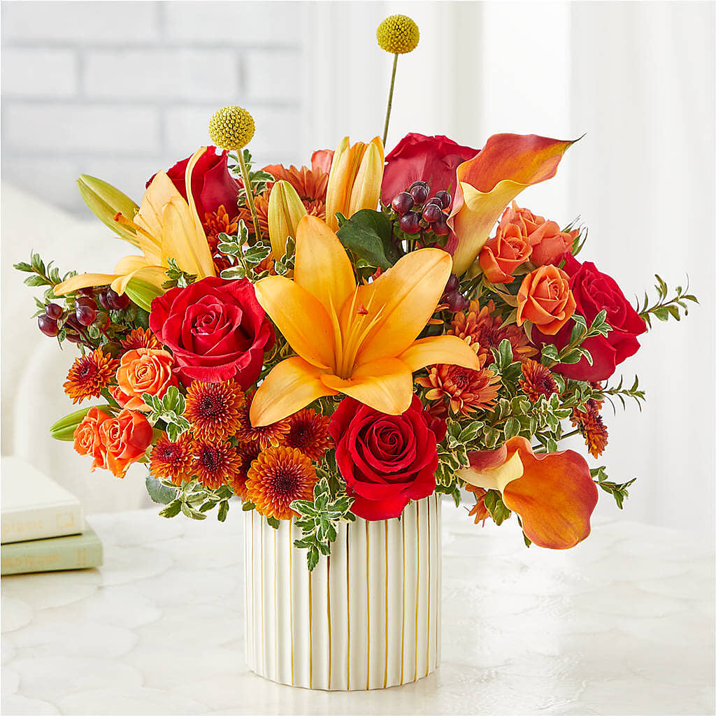 Scarlet Skies Bouquet –  My Sisters Garden, Higginsville MO