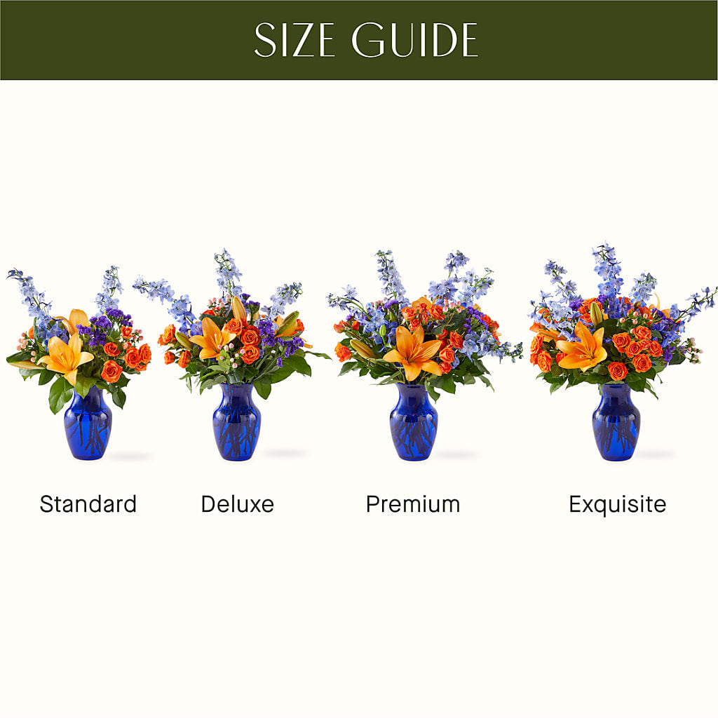 Radiant Citrus Bouquet –  My Sisters Garden, Higginsville MO