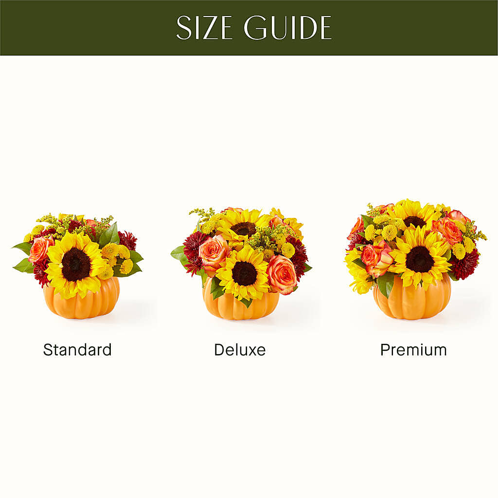 Golden Gourd Pumpkin Bouquet –  My Sisters Garden, Higginsville MO