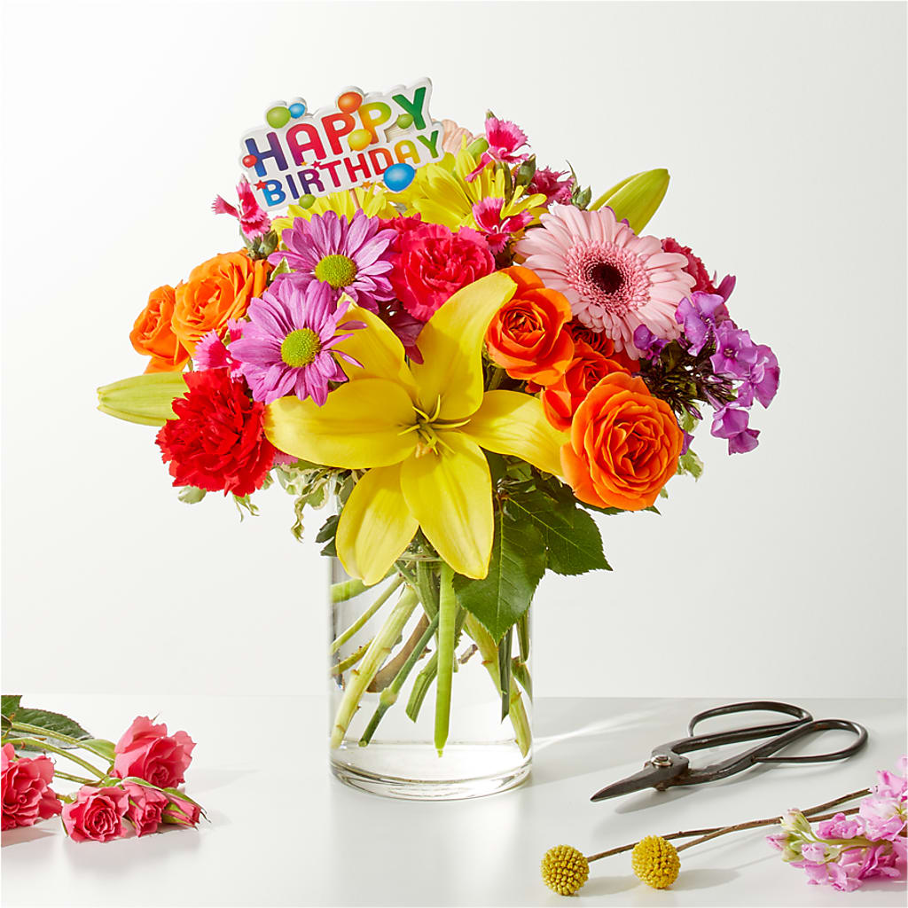 Cue the Confetti - A Florist Original –  My Sisters Garden, Higginsville MO