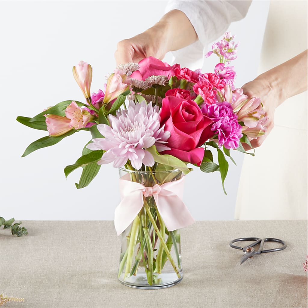 Pink Ribbon - A Florist Original –  My Sisters Garden, Higginsville MO