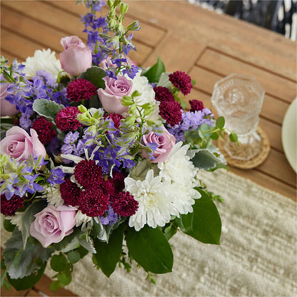 Violet Frost Bouquet –  My Sisters Garden, Higginsville MO