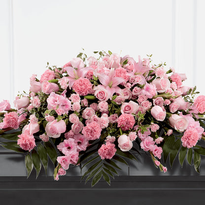 Garden of Comfort Casket Spray (Standard) –  My Sisters Garden, Higginsville MO
