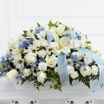 Tender Treasure Casket Spray –  My Sisters Garden, Higginsville MO