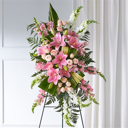 Elegant Embrace Standing Spray –  My Sisters Garden, Higginsville MO