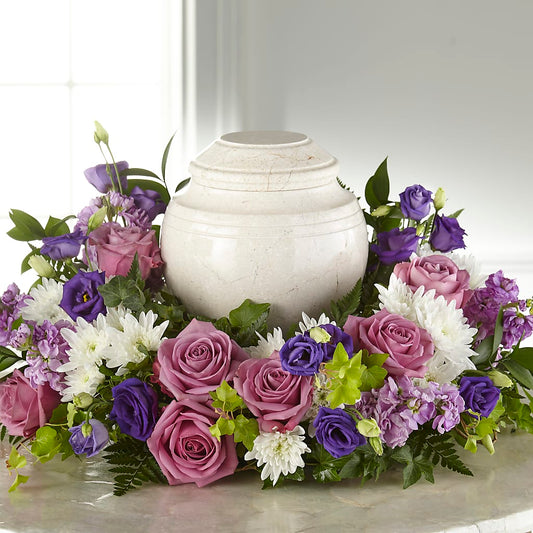 Blooming Sympathy Cremation Adornment –  My Sisters Garden, Higginsville MO