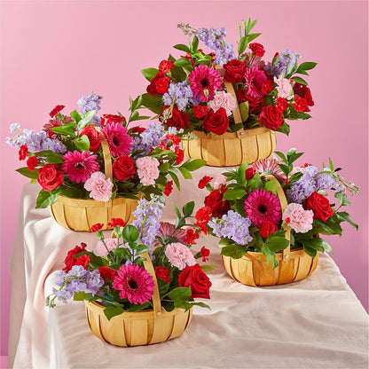 Pink Picnic Basket –  My Sisters Garden, Higginsville MO