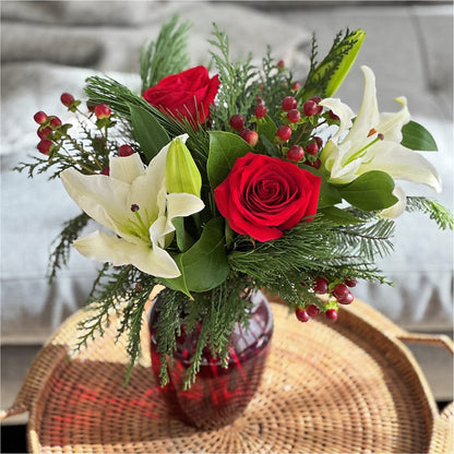 Evergreen Delight Bouquet –  My Sisters Garden, Higginsville MO