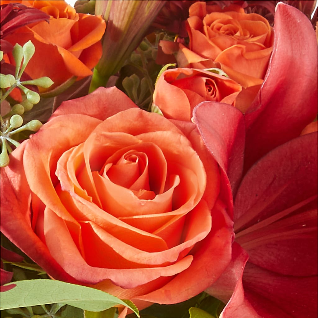 Crimson Leaves Bouquet –  My Sisters Garden, Higginsville MO