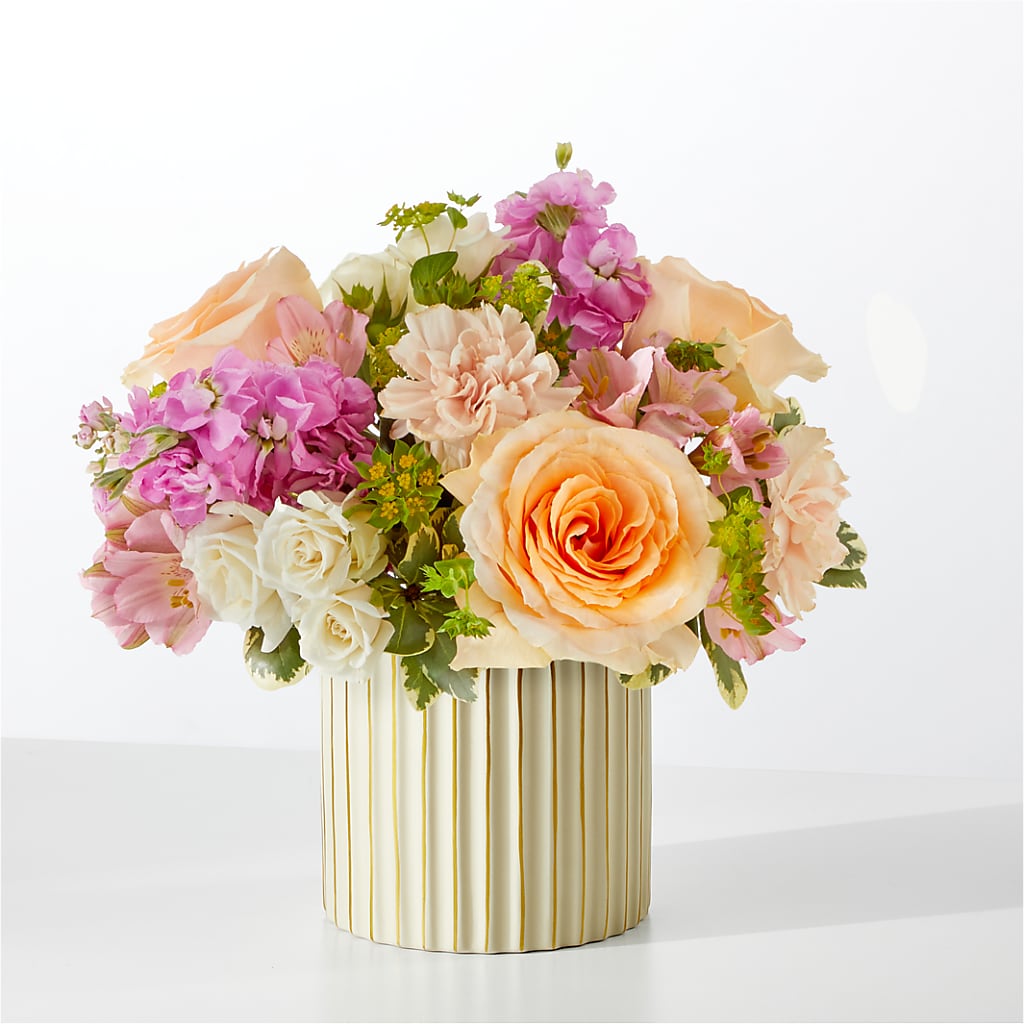 Paradise Bouquet with Ivory Vase –  My Sisters Garden, Higginsville MO