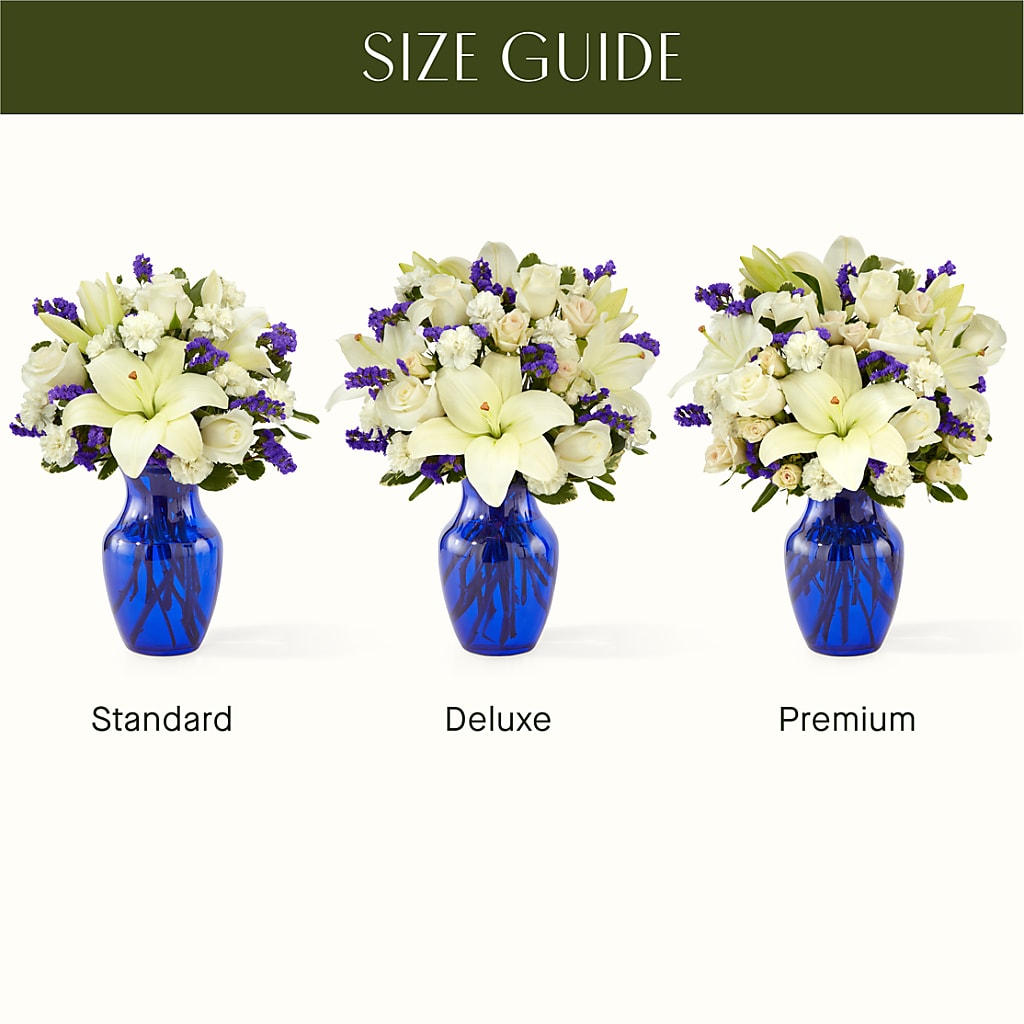 Sapphire Rush Bouquet –  My Sisters Garden, Higginsville MO