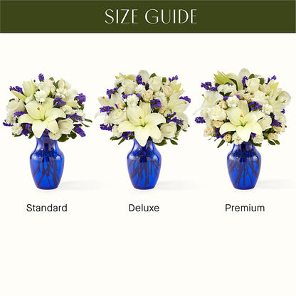 Sapphire Rush Bouquet –  My Sisters Garden, Higginsville MO