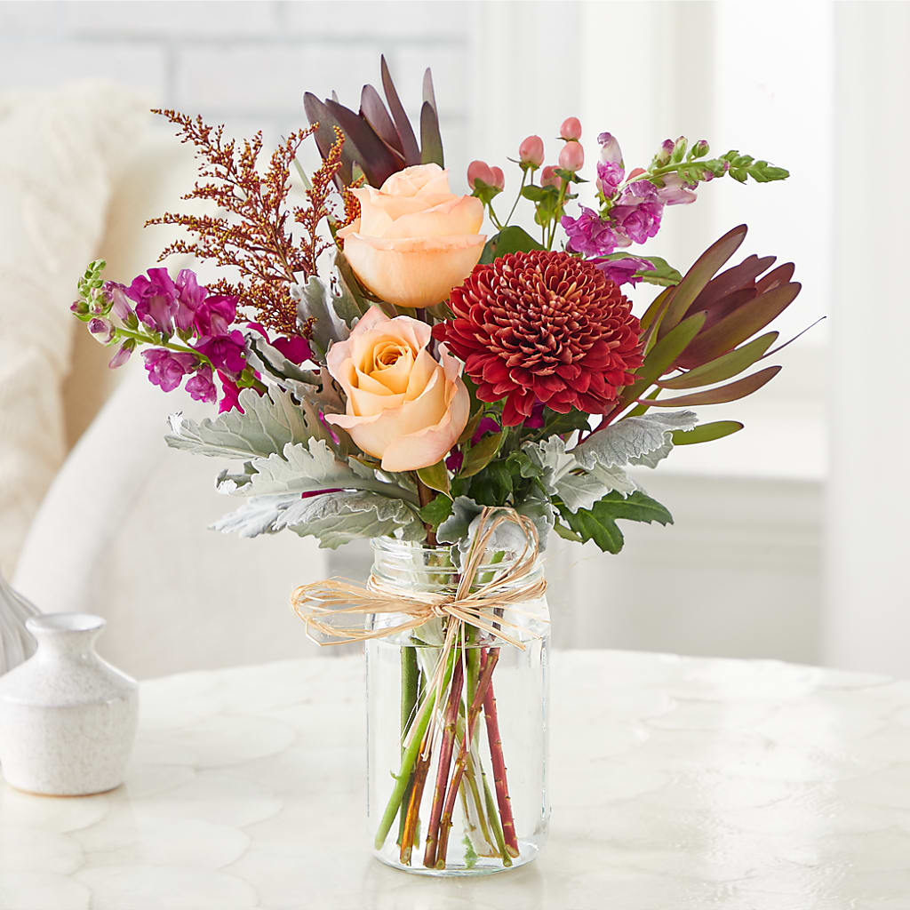 Moody Hues Bouquet –  My Sisters Garden, Higginsville MO