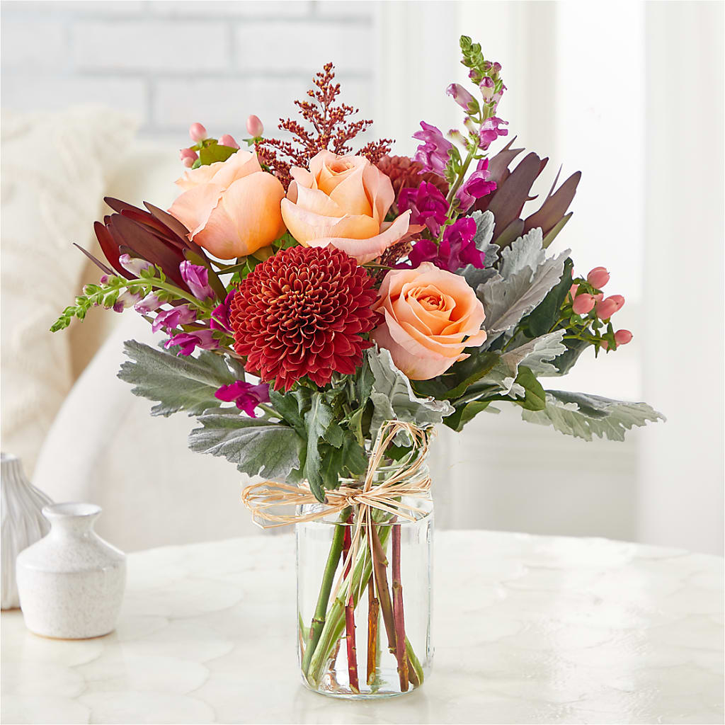 Moody Hues Bouquet –  My Sisters Garden, Higginsville MO