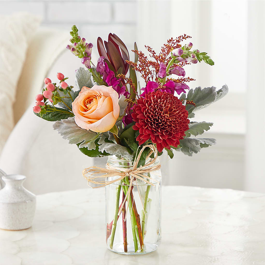 Moody Hues Bouquet –  My Sisters Garden, Higginsville MO