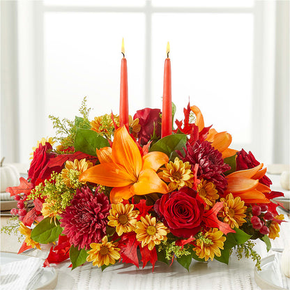 Autumn's Embrace Centerpiece –  My Sisters Garden, Higginsville MO