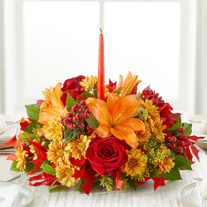 Autumn's Embrace Centerpiece –  My Sisters Garden, Higginsville MO