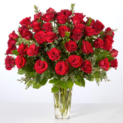 Forever Yours Fifty Stem Red Rose Bouquet –  My Sisters Garden, Higginsville MO