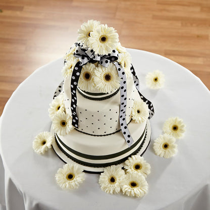 Simple Sophistication Cake Décor –  My Sisters Garden, Higginsville MO