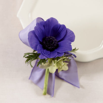 Purple Passion Boutonniere –  My Sisters Garden, Higginsville MO