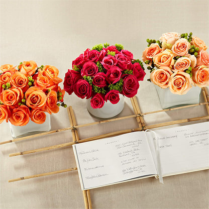 Dawn Rose Centerpiece –  My Sisters Garden, Higginsville MO