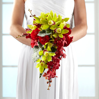 Elegant Orchid Bouquet –  My Sisters Garden, Higginsville MO