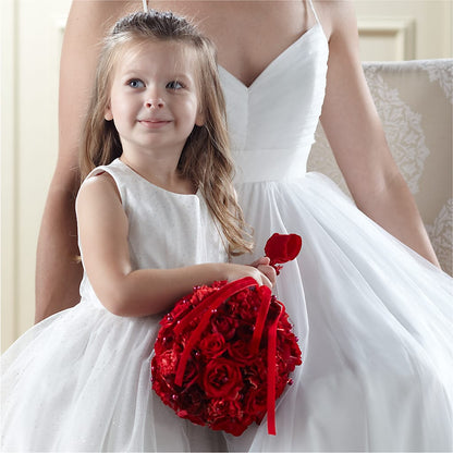 Pure at Heart Flower Girl Arrangement –  My Sisters Garden, Higginsville MO